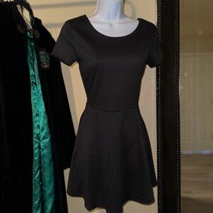Black babydoll dress